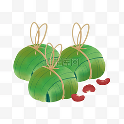端午节红豆粽子