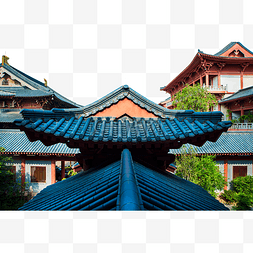 华严寺图片_广州花都华严寺庙堂古建筑群