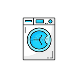 洗衣机电烘干或洗衣机隔离色线图