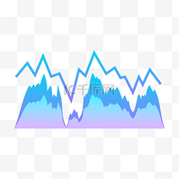 股票走势素材图片_金融数据行情走势