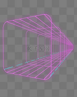 荧光发光透视科技底纹