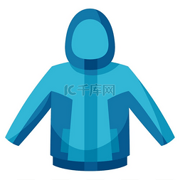 服装设计图片_夹克的样式化插图用于设计和装饰