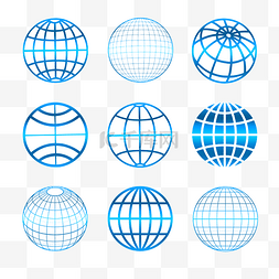 面谱logo图片_球形logo图标套图