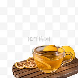 柠檬红茶图片_柠檬茶柠檬片茶饮茶文化茶水