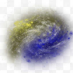 彩色旋涡图片_彩色星云旋涡聚变银河宇宙元素