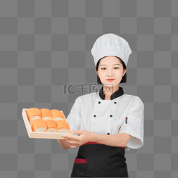 面包房食物图片_面包白天美女面包房美食美味