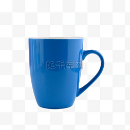 杯子蓝色水图片_杯子热饮拿铁咖啡杯
