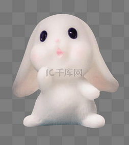 中秋节兔子白兔