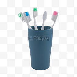 牙刷彩色刷子工具