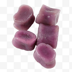 手工紫薯芋圆