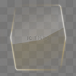 发光透明玻璃科技边框