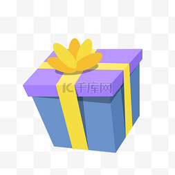 礼物盒图片_蓝色矢量礼物盒礼品盒