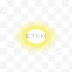 太阳光晕矢量素材