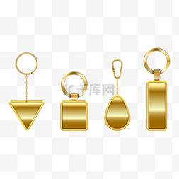 金属钥匙挂件金色挂饰钥匙扣