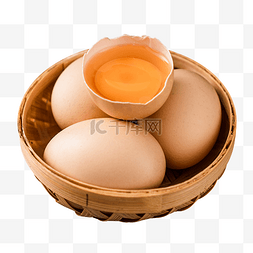 鲜蛋食品蛋黄鸡蛋食材