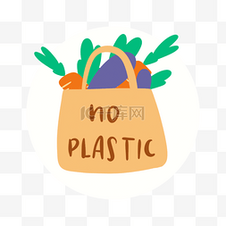 杜绝塑料购物袋的黄色手提袋韩国