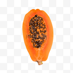健康美食字体图片_木瓜橙色健康颜色