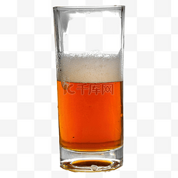 棕色饮料啤酒玻璃杯