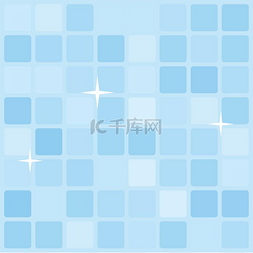 几何装饰效果图片_蓝色抽象背景。