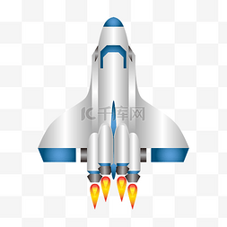 喷火涂鸦图片_喷火的白色火箭