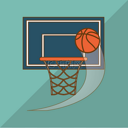玩篮球卡通图片_篮球图标设计、 矢量图