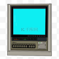 显示器边框图片_游戏机械电视显示屏