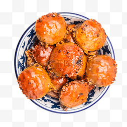 中秋节香辣螃蟹