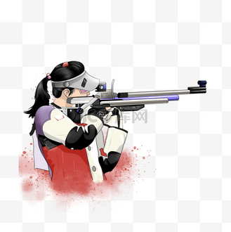 关于射击的漫画图片简单又好看(关于射击的漫画图片简单又好看的)