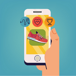 卡通跟踪图片_运行跟踪应用程序