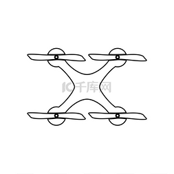 航空小图标图片_无人机图标。