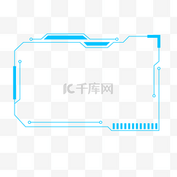 蓝色视觉游戏动态抽搐直播覆盖边