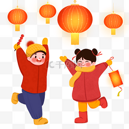新年春节逛庙会
