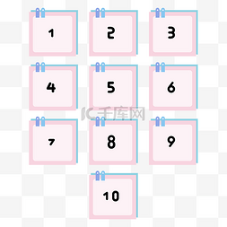 少女数字图片_莫兰迪少女系简约便签序列号