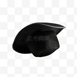 礼帽3图片_雨天黑色衣帽帽子