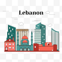 黎巴嫩图片_黎巴嫩天际线