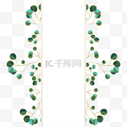 网站登陆ui图片_光效金线婚礼花卉金色线条边框