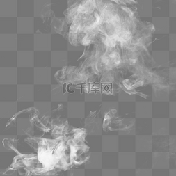 白色小喷雾器图片_抽象烟雾爆炸喷雾云