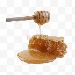 糖浆甜点图片_黄色糖浆天然蜂蜜