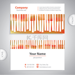 公司介绍背景图片_制卡-抽象音乐钢琴键---公司高分