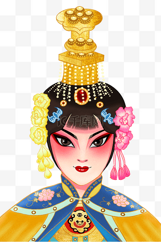 国潮京剧中国风戏曲之霸王别姬