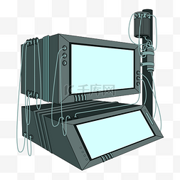 游戏机械电视显示屏