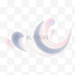 国潮风logo图片_国潮浪花海浪梦幻装饰