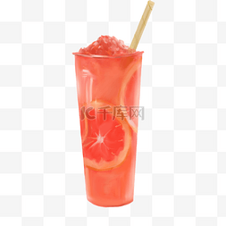 夏日果汁饮品图片_夏日饮品满杯红柚