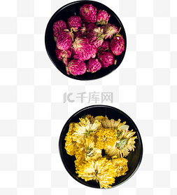 菊花玫瑰花干花