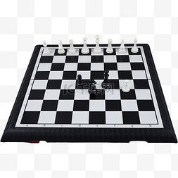 棋盘棋子国际象棋黑白