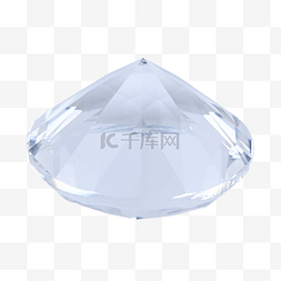 白色透明钻石装饰礼物首饰