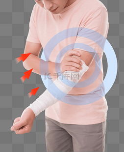 男性关节疼痛图片_男人手腕疼痛手部按摩