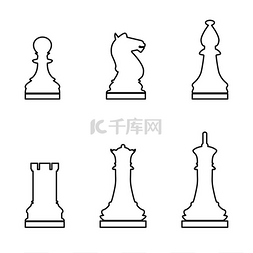 国际象棋图标图片_棋子图标