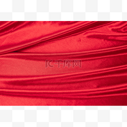 红色绸缎免抠图片_红色丝绸绸缎