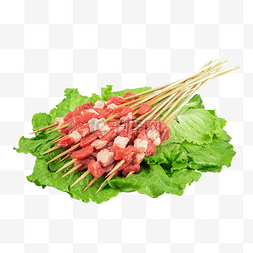 鲜羊肉串